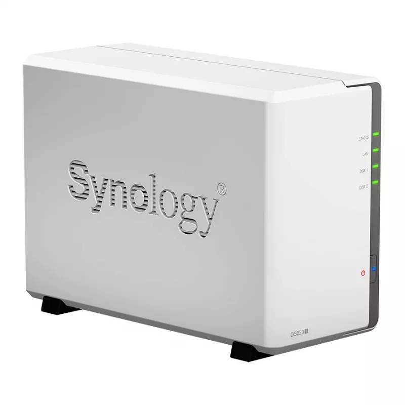 Synology Disk Station DS220j - NAS serveris - 2 skyriai