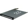 Inter-Tech IPC 1U-1404 stovas juodas, nerūdijantis plienas