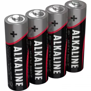 Vienkartinė baterija Ansmann 5015563 Šarminė AA Juoda Pilka