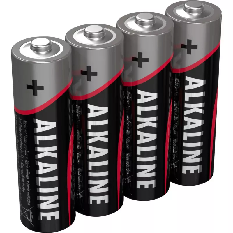 Vienkartinė baterija Ansmann 5015563 Šarminė AA Juoda Pilka