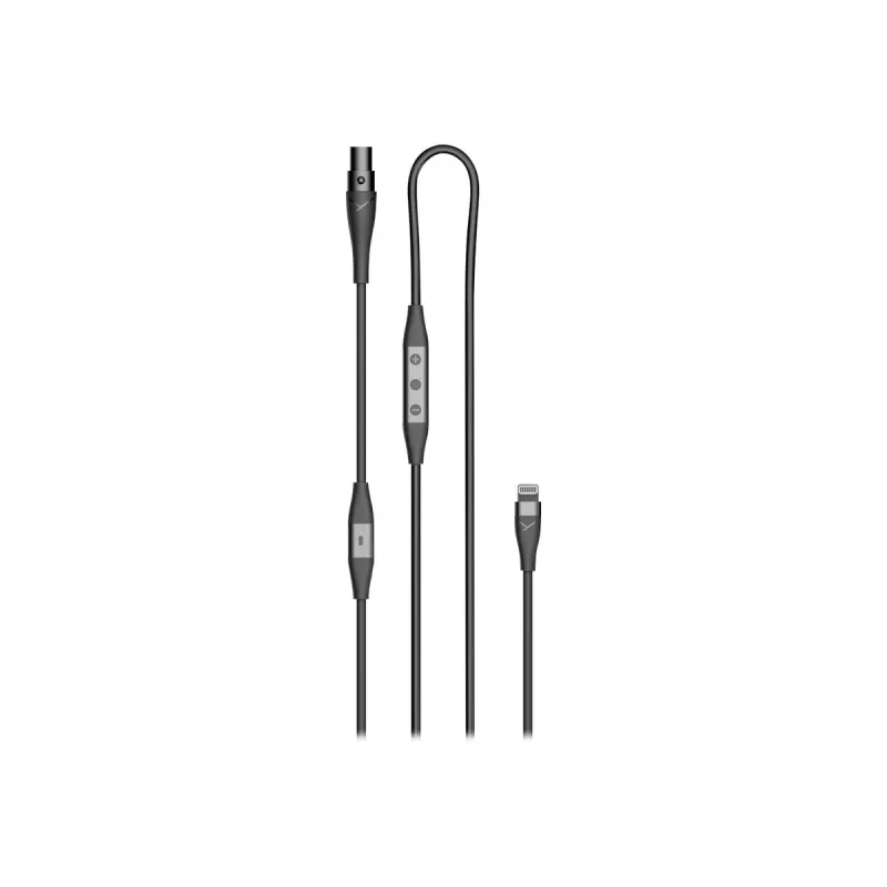 Jungiamasis laidas Beyerdynamic Pro X Lightning — Apple Lightning į 3,5 mm skaitmeninis garso laidas, juodas