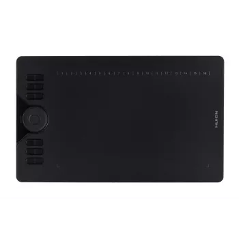 HUION HS610 grafinė planšetė 5080 lpi 254 x 158,8 mm USB juoda