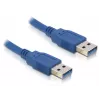 USB kabelis DeLOCK 0,5 m USB 3.0 USB 3.2 Gen 1 A-A mėlynas