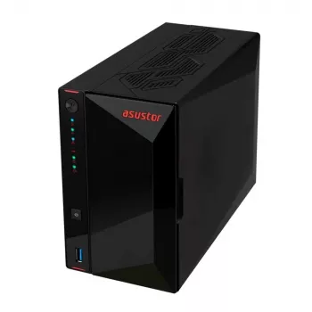 Asustor AS5402T NAS/saugojimo serveris Intel® Celeron® N5105 4 GB DDR4 0 TB ADM juodas
