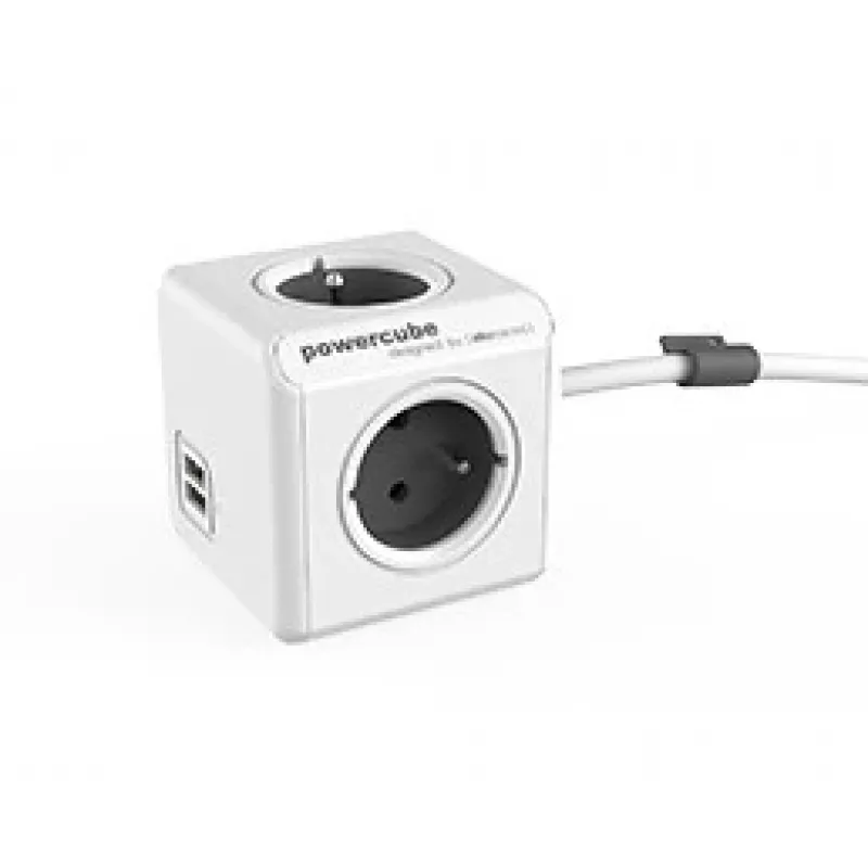 PowerCube USB Extended 3m 2404 Pilka