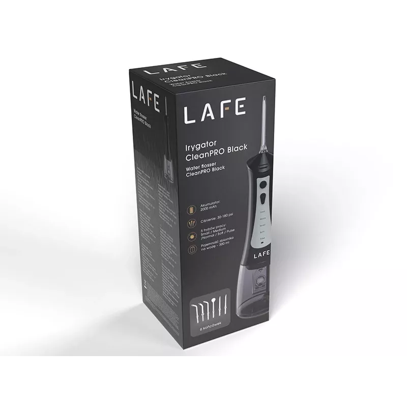 Oro valytuvas LAFE LAFFLO47480 su HEPA filtru, juodas, tylus veikimas