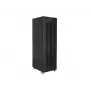 GRINDINĖ STOVŲ SPINTA 19 42U 800X800 JUODA PERFORUOTA LCD DURIMIS LANBERG (PLOKŠČIA PAKUOTĖ)