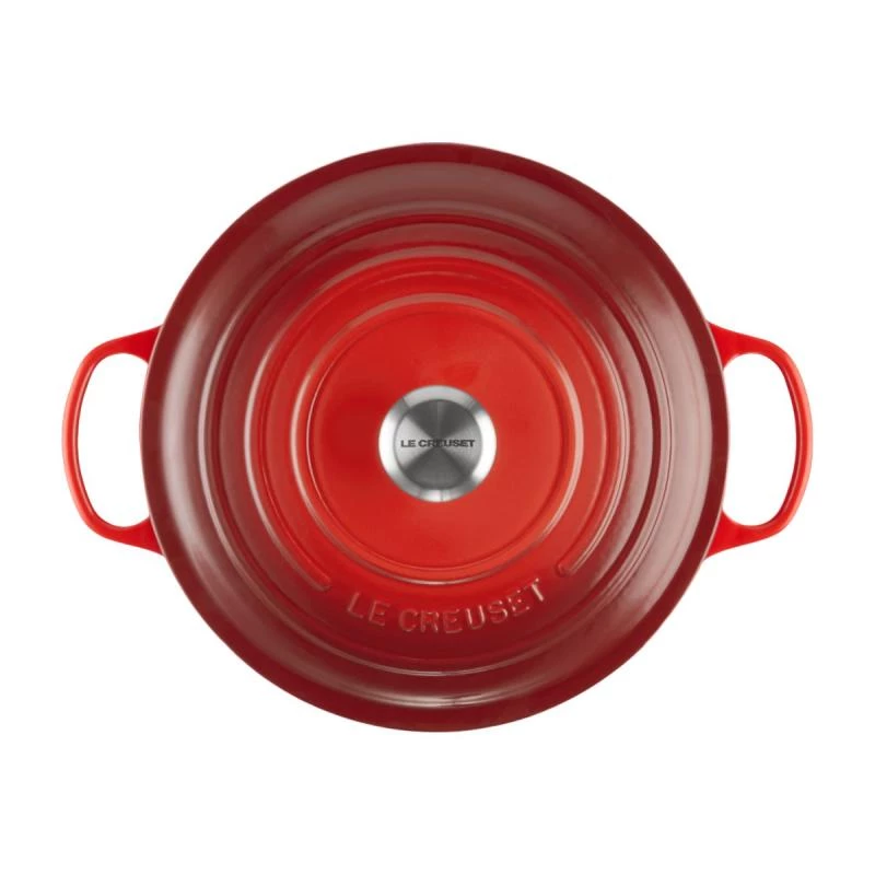 Le Creuset Signature Roaster apvalus 20 cm vyšninės raudonos spalvos (21177200602430)