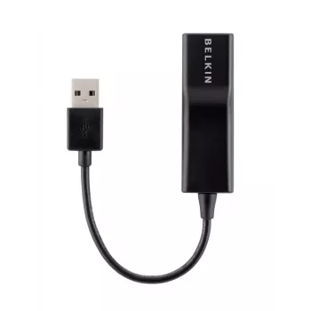 Kabelio jungčių adapteris Belkin F4U047BT USB 2.0 USB 2.0 Type-A 0,2 m juodas