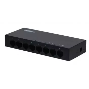 Dahua Technology SG1008-EUR tinklo komutatorius Nevaldomas L2 Gigabit Ethernet (10/100/1000) Juodas