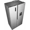 Gorenje HZF55082 NRS917E41XWD G400, Pastatomas, Amerikietiškos durys, Pilka, 2 durys (-ų), Jutiklinis, LED