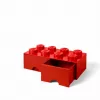 Room Copenhagen LEGO Brick Drawer 8 Raudonas (40061730)