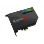 Creative Sound BlasterX AE-5 Plus Juoda PCI-e RGB Gaming Sound Card