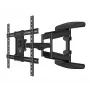 Sieninis laikiklis ESPERANZA ERW021, skirtas 40–85 colių plokštiems televizoriams, metalinis, pakreipiamas, 6–50 cm atstumas, 68 kg keliamoji galia, VESA 200x100–600x500 mm