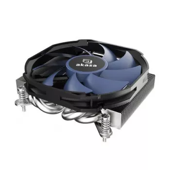 Oro aušintuvas Akasa ALUCIA H4i 9,2 cm juodas 800–3600 RPM hidrodinaminis guolis