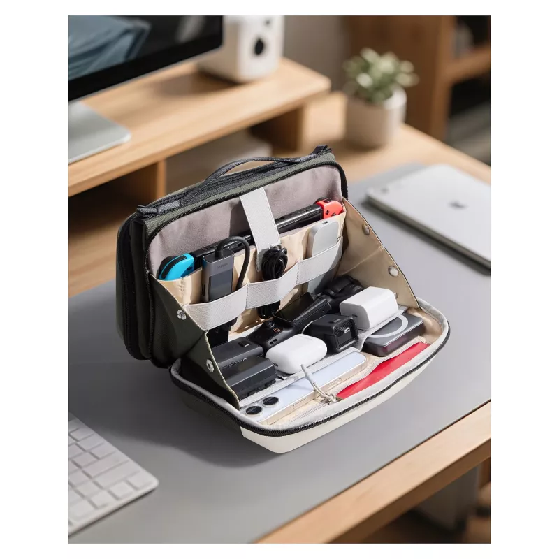inateck Cable Bag 28cm * 17cm * 11,8cm alyvuogių