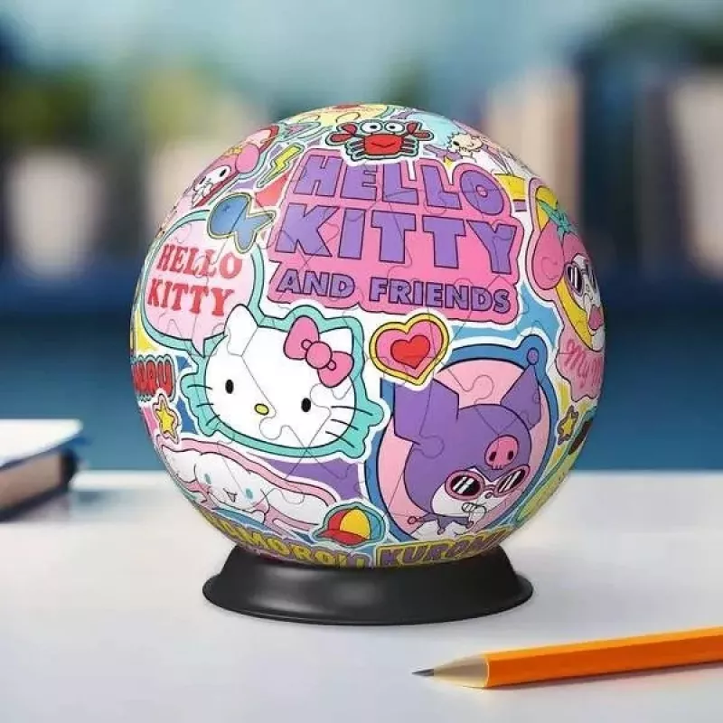 Dėlionė Ravensburger Hello Kitty 72 dalys Rekomenduojamas amžius nuo 6 iki 99