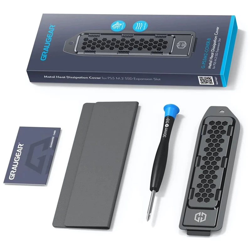 Graugear G-PS5M2-COVER-B kietojo kūno diskas juodas