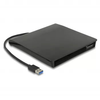 HDD korpusas DeLOCK 42636 juodas 5,25 colio Micro SATA 5 Gbit/s