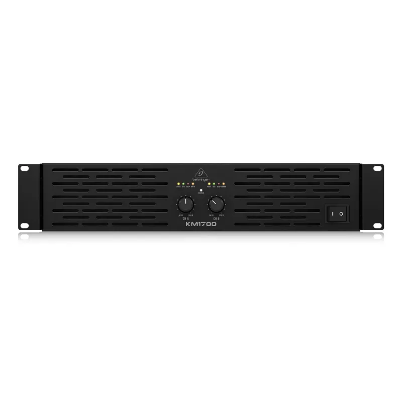 Behringer KM1700 garso stiprintuvas, skirtas scenai / pasirodymams, juodas