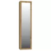 Top e Shop DUO SZAFKA ARTISAN – Ąžuolo spalvos rėmas, 2 lentynos, 1 durys, 500×350×1800 mm