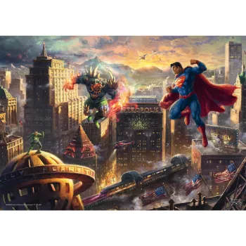 Thomas Kinkade Studios: DC Superman - Man of Steel, dėlionė 1000 dalių