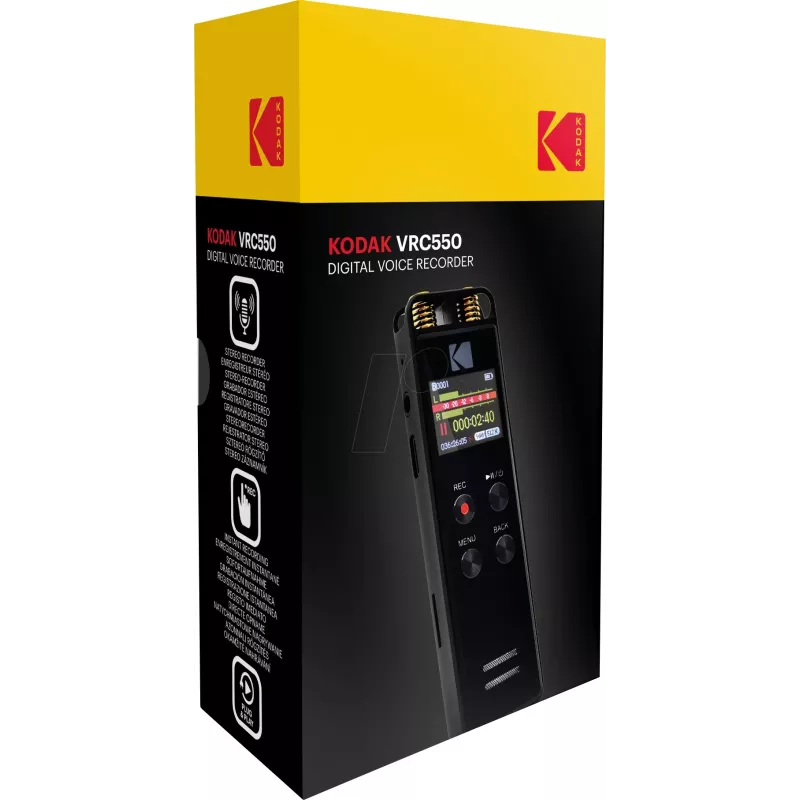 Kodak VRC550 diktofonas juodas