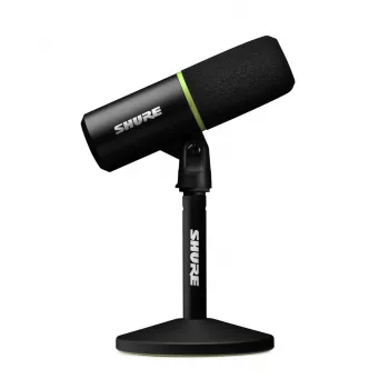 Shure MV6 - USB-C kardioidinis dinaminis mikrofonas žaidėjams ir transliuotojams