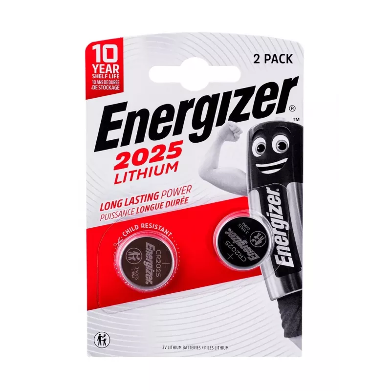 ENERGIZER BATERIJA SPECIALIZUOTA CR2025/2, 3V, ECO