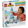 Konstrukcinis žaislas LEGO DUPLO 10455 Disney Anna ir Elsa ledo rūmų vakarėlis — DUPLO rinkinys, 54 dalys, 4 minifigūrėlės, amžius 2+