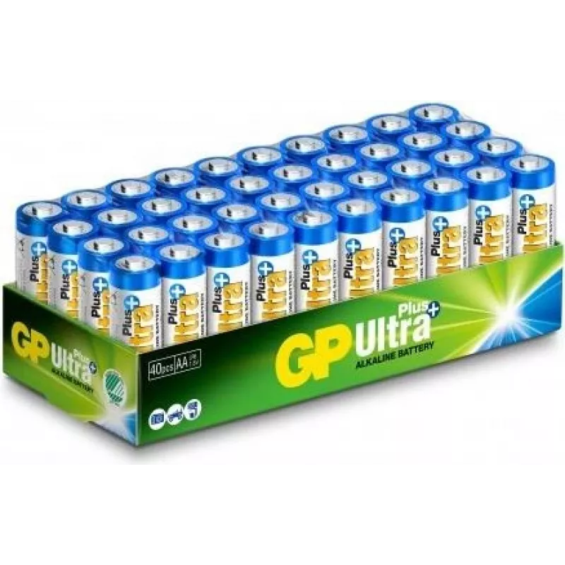Vienkartinė baterija GP baterijos Ultra Plus Alkaline 15AUP/LR6 AA Alkaline