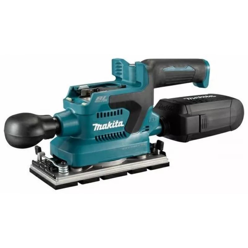 Makita DBO381ZU 18V LXT akumuliatorinė apdailos šlifuoklė
