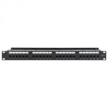 Pataisų skydelis INTELLINET 721035 19 colių 1U 24 prievadų RJ45 Cat6 UTP