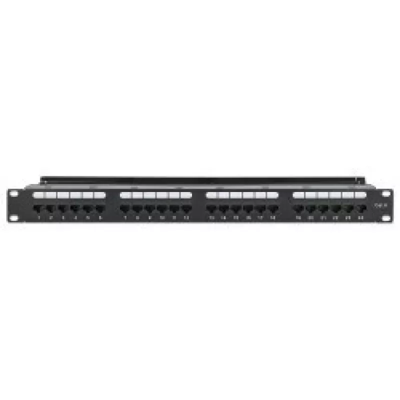 Pataisų skydelis INTELLINET 721035 19 colių 1U 24 prievadų RJ45 Cat6 UTP