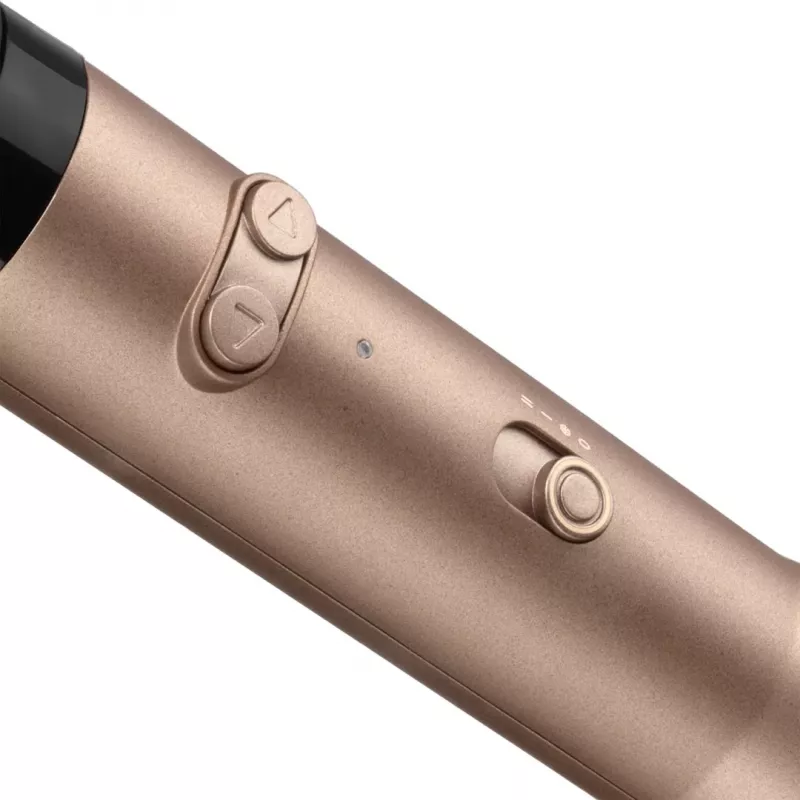 Plaukų džiovintuvas ir garbanojimo šepetys Babyliss AS952E, auksinis