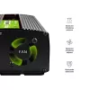 Green Cell Voltage Converter PowerInverter LCD 12 V 500W/1000W automobilinis keitiklis su ekranu – grynos sinusoidės galios adapteris/keitiklis Auto juodas