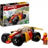 LEGO 71780 NINJAGO Kai’s Ninja Race Car EVO 2in1 lenktyninio automobilio žaislas, transformuojamas į visureigį, statybos rinkinys vaikams, berniukams ir mergaitėms nuo 6 metų, gimtadienio dovana