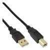 Microconnect USBAB5G USB laidas USB 2.0 5 m USB A USB B Juodas