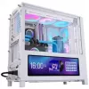 Corsair FRAME 4000D LCD RS PC korpusas, Midi-Tower, ATX, ARGB, grūdintas stiklas - balta