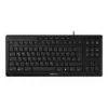 CHERRY STREAM TKL klaviatūra Universali USB QWERTZ vokiečių Juoda