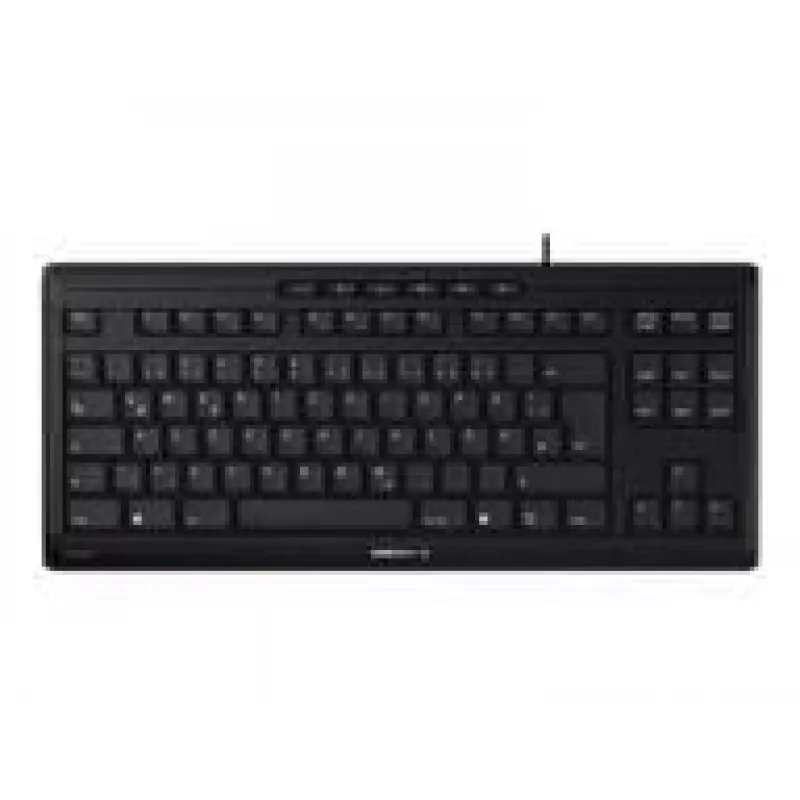 CHERRY STREAM TKL klaviatūra Universali USB QWERTZ vokiečių Juoda