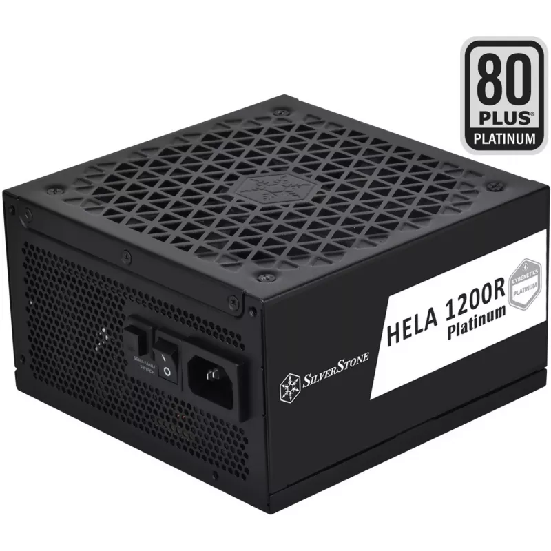 e HELA 1200R Platinum - maitinimo blokas - Cybenetics Platinum PCIe 5.0 visiškai modulinis (SST-HA1200R-PM)