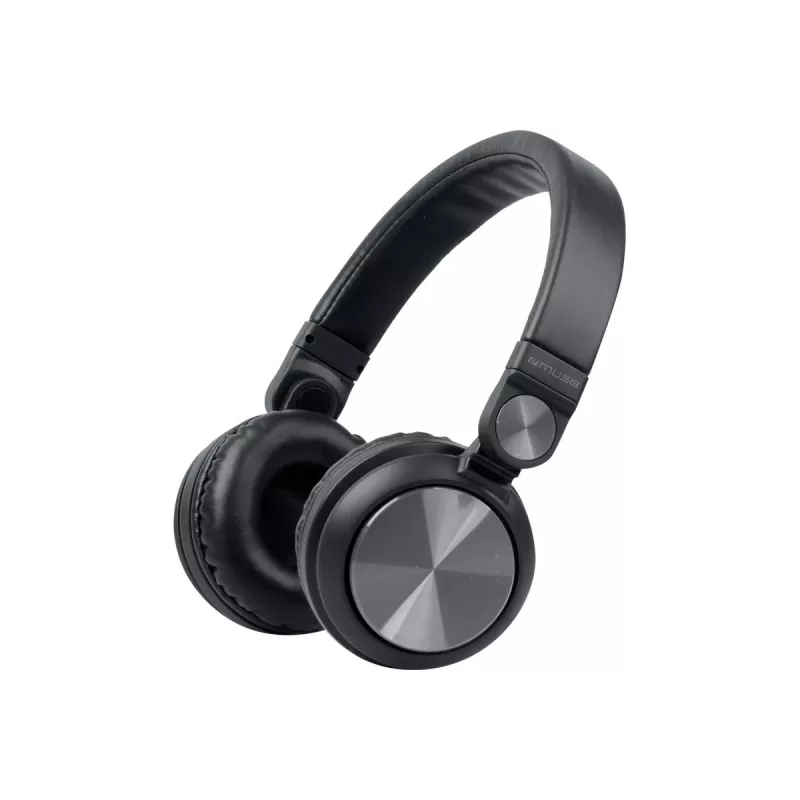 Ausinės / headset Muse M-276BT laidinės ir belaidės, ant ausų, skambučiai/muzika, Bluetooth, juodos