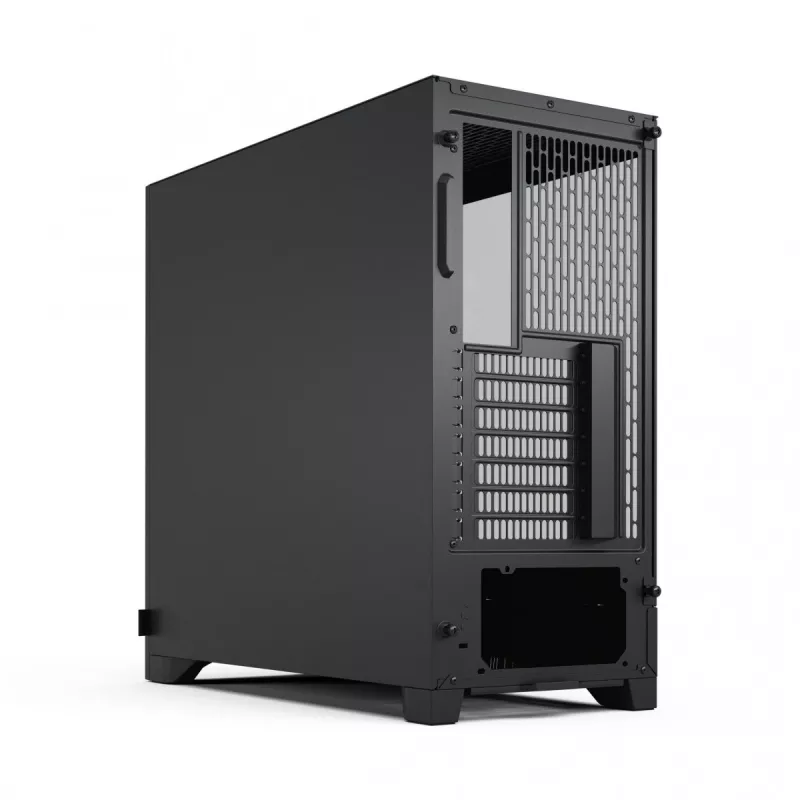 Fractal Design Pop 2 Air Juoda Solid vidutinio dydžio kompiuterio korpusas — ATX palaikymas, 3x 120 mm priekiniai ventiliatoriai, 2,5/3,5 colio diskų nišos, 215×481×462 mm