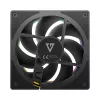 Korpuso ventiliatorius MODECOM VOLCANO LOOP 120 ARGB Reverse Fan Juoda 120 mm PWM 400–1400 RPM ARGB antraštė