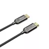 HDMI laidas Unitek C11085GY01-15M — HDMI Type A į A, 30 m, HDMI 2.1, 8K@60Hz, 4K@144Hz, paauksuoti kontaktai, juodas