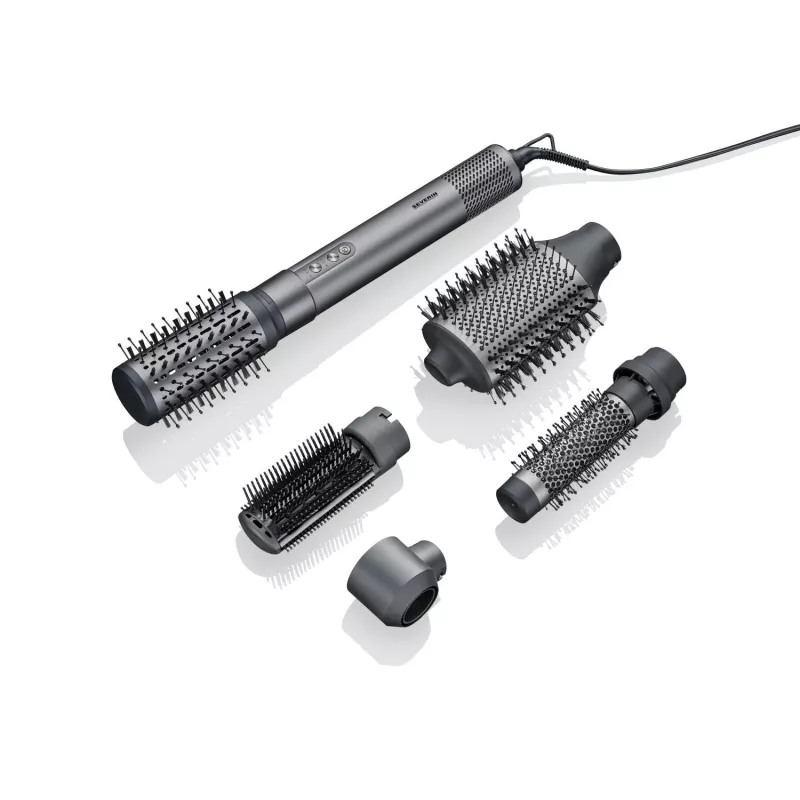 Severin WL 0683 Plaukų formavimo rinkinys, antracito ir sidabro spalvos, 1500 W, 2,8 m