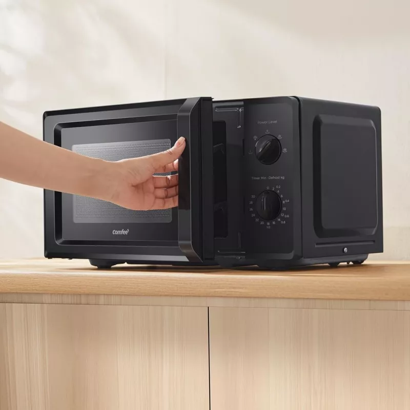 Toshiba MM2EM20PF mikrobangų krosnelė, veidrodinė apdaila, juoda