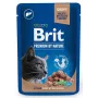 Šlapias kačių maistas Brit Premium Liver Sterilised pâté 100 g — sterilizuotoms suaugusioms katėms, 82 % drėgmės, 8,5 % baltymų