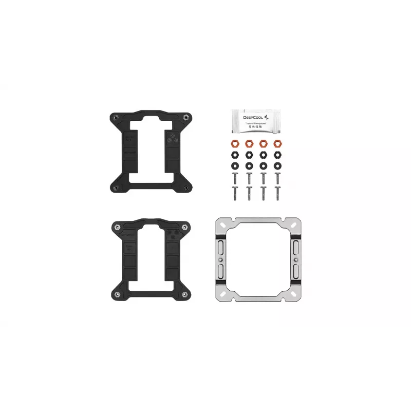 Deepcool | CPU aušintuvas | AG400 BK LED | Juodas | Intel, AMD